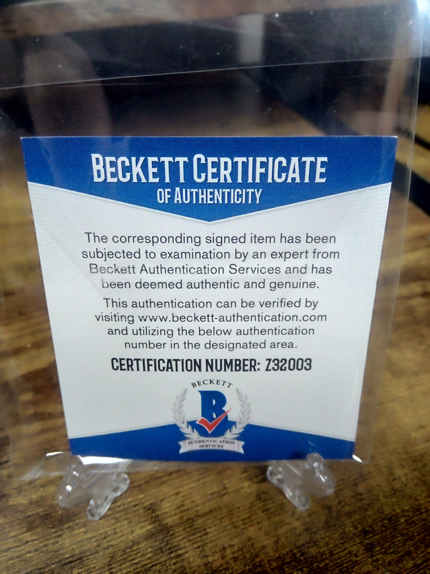 Andy Isabella Rookie Year Signed Jersey * Beckett - $25 OFF
