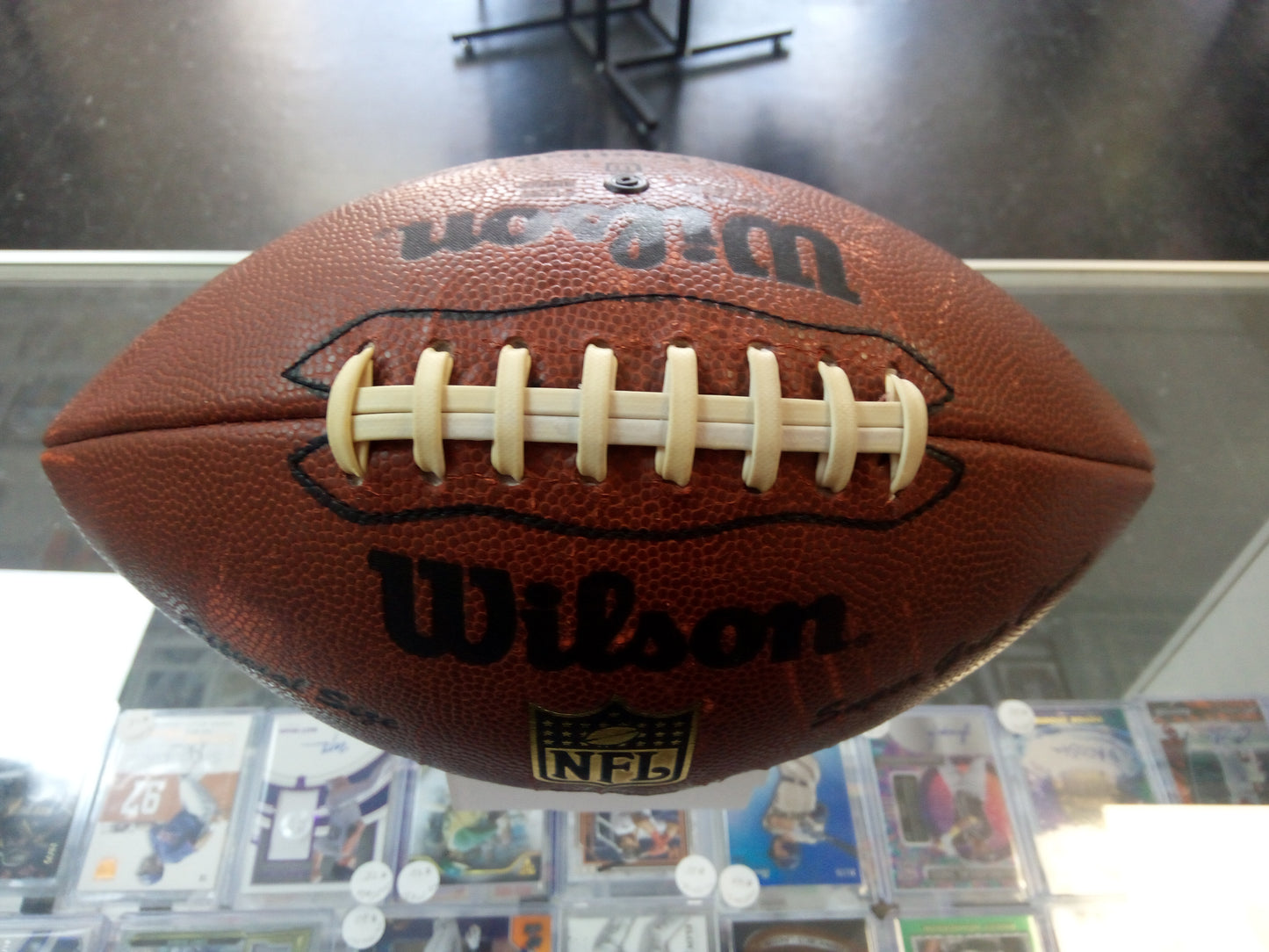 Joseph Addai Signed Football * GC COA