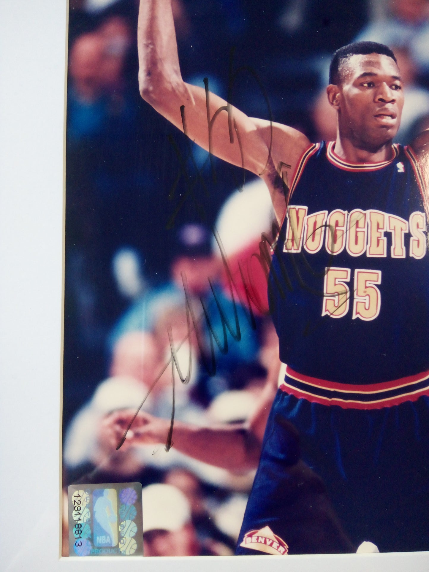 Dikembe Mutombo Signed 8x10 Framed Photo