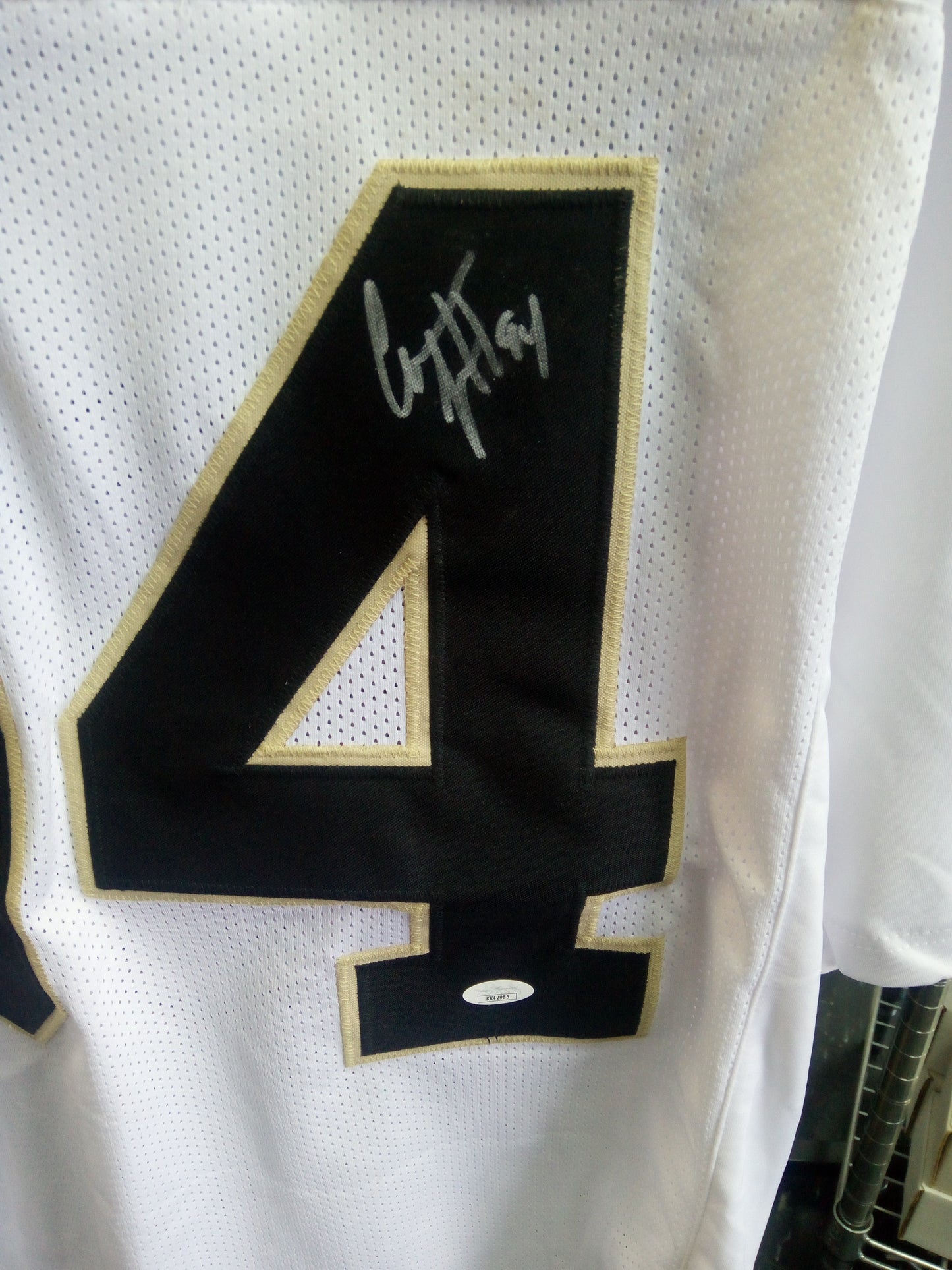 Cameron Jordan Signed Saints Jersey - White * JSA