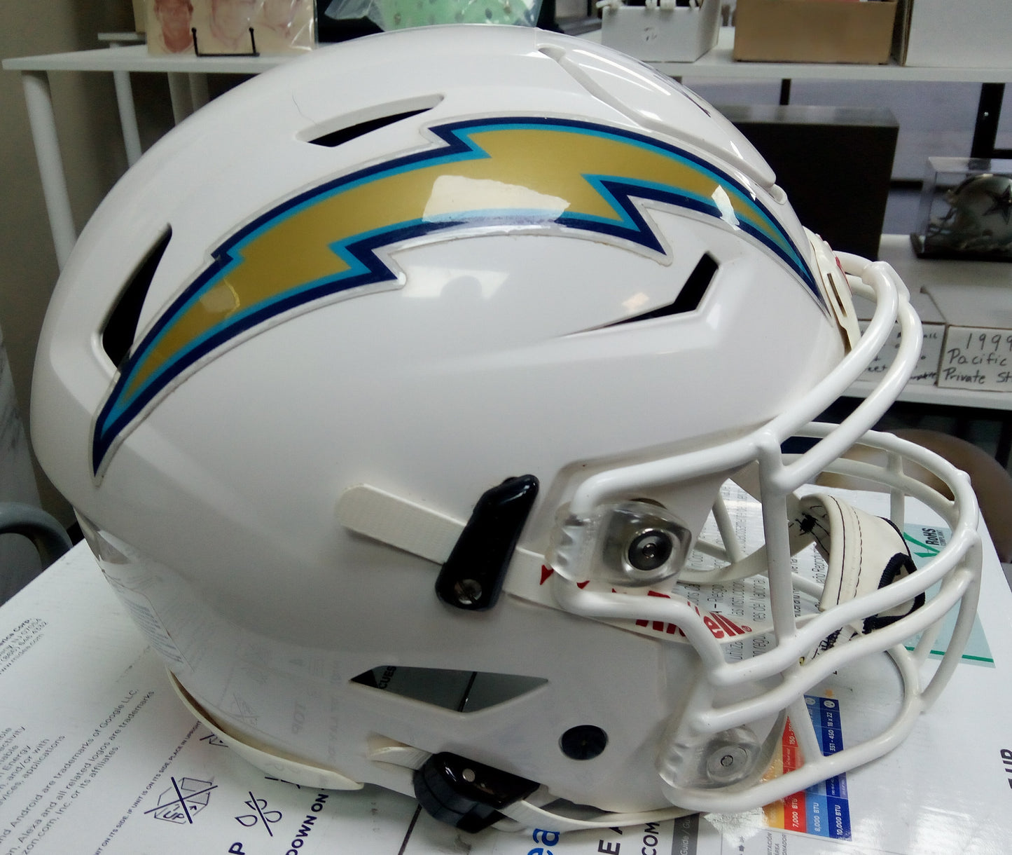 Keenan Allen Signed Chargers Full-Size Authentic Helmet * JSA
