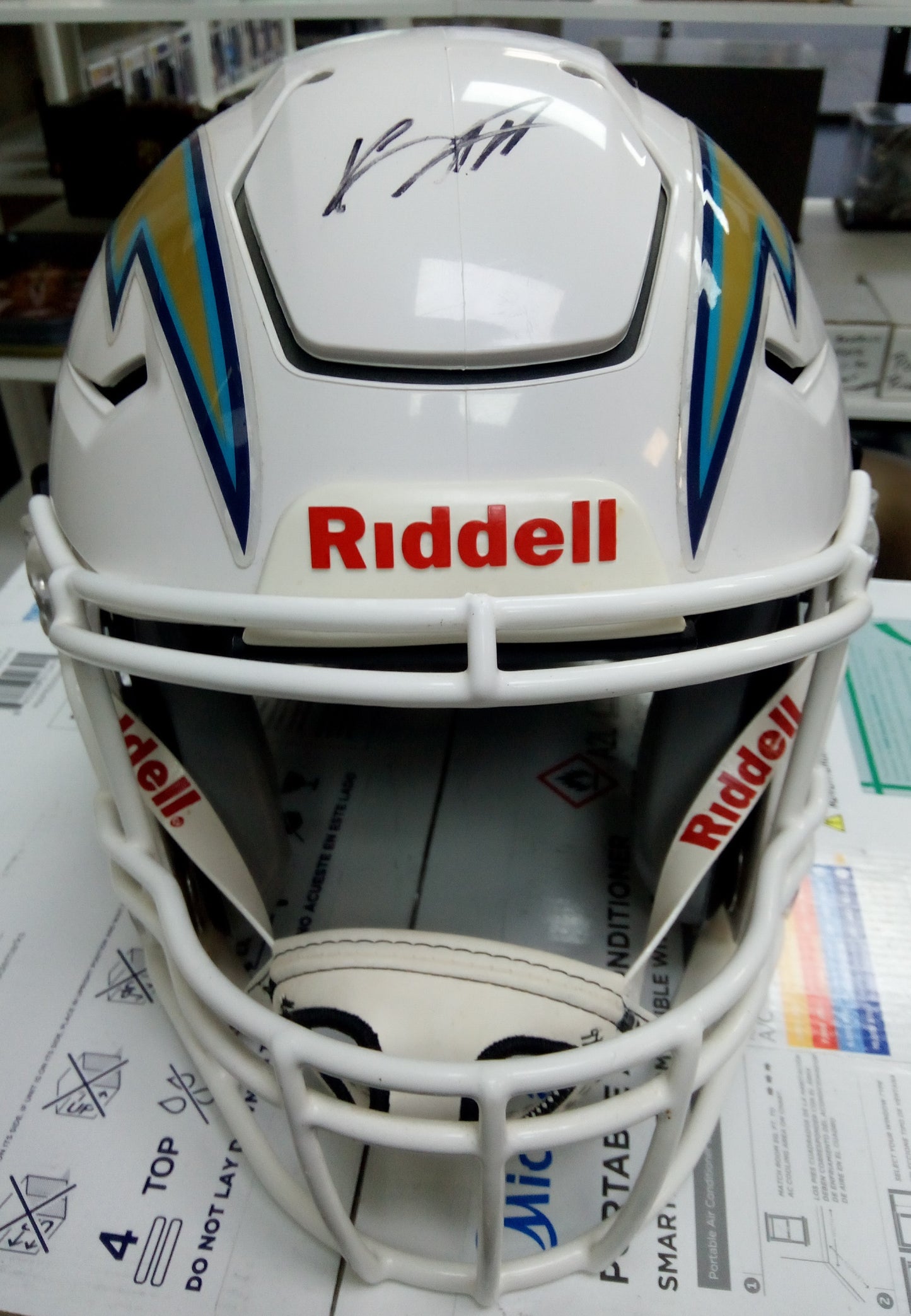 Keenan Allen Signed Chargers Full-Size Authentic Helmet * JSA