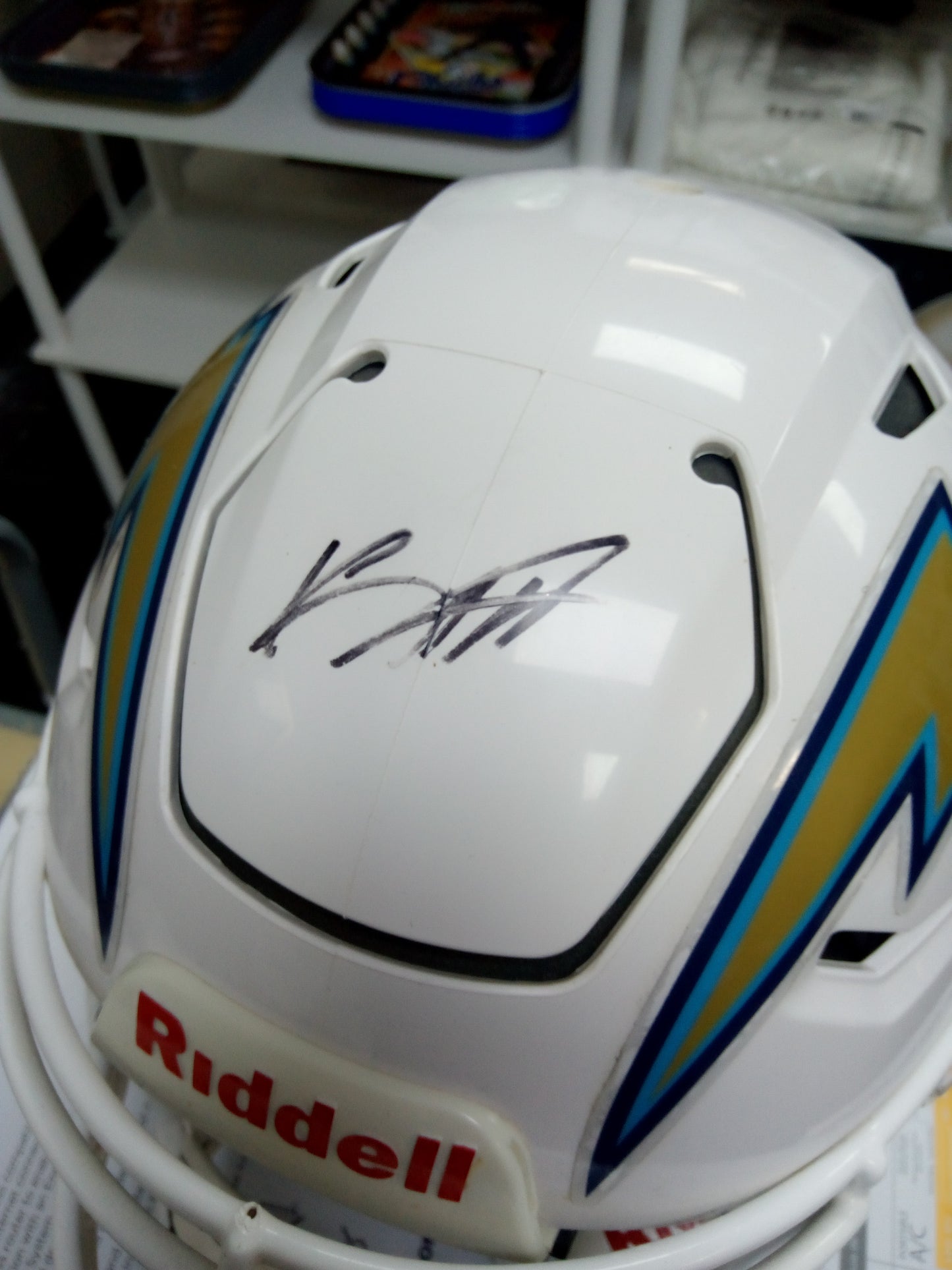 Keenan Allen Signed Chargers Full-Size Authentic Helmet * JSA