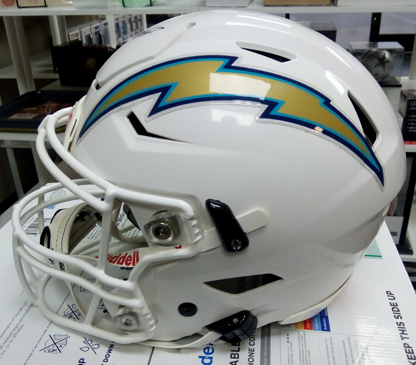 Keenan Allen Signed Chargers Full-Size Authentic Helmet * JSA