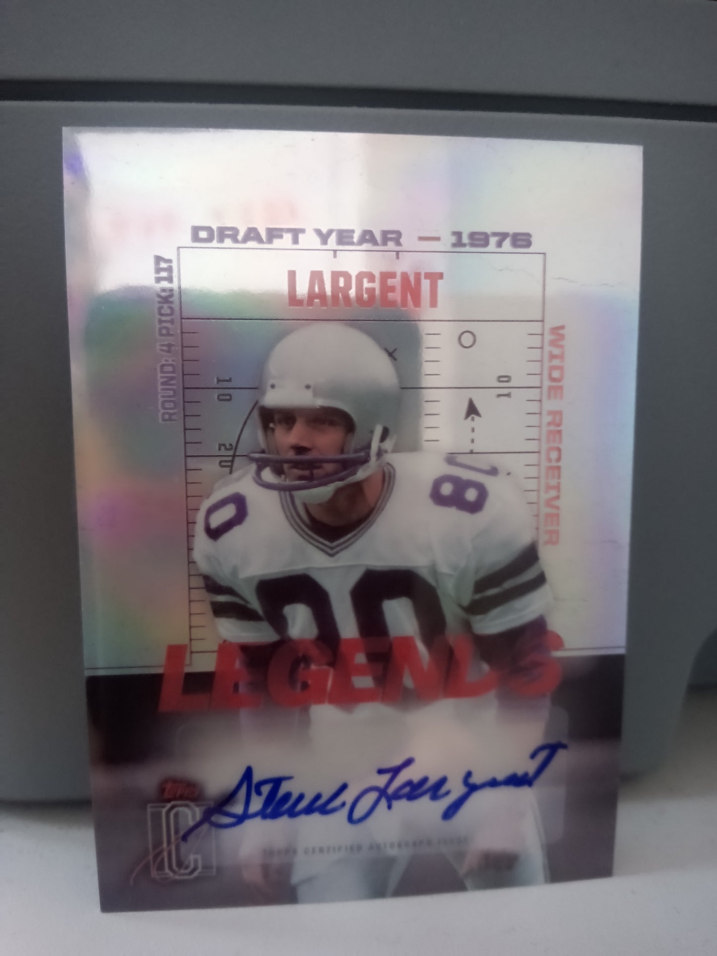 2024 Topps Signature Class * Steve Largent * Refractor Auto #LCA-SL
