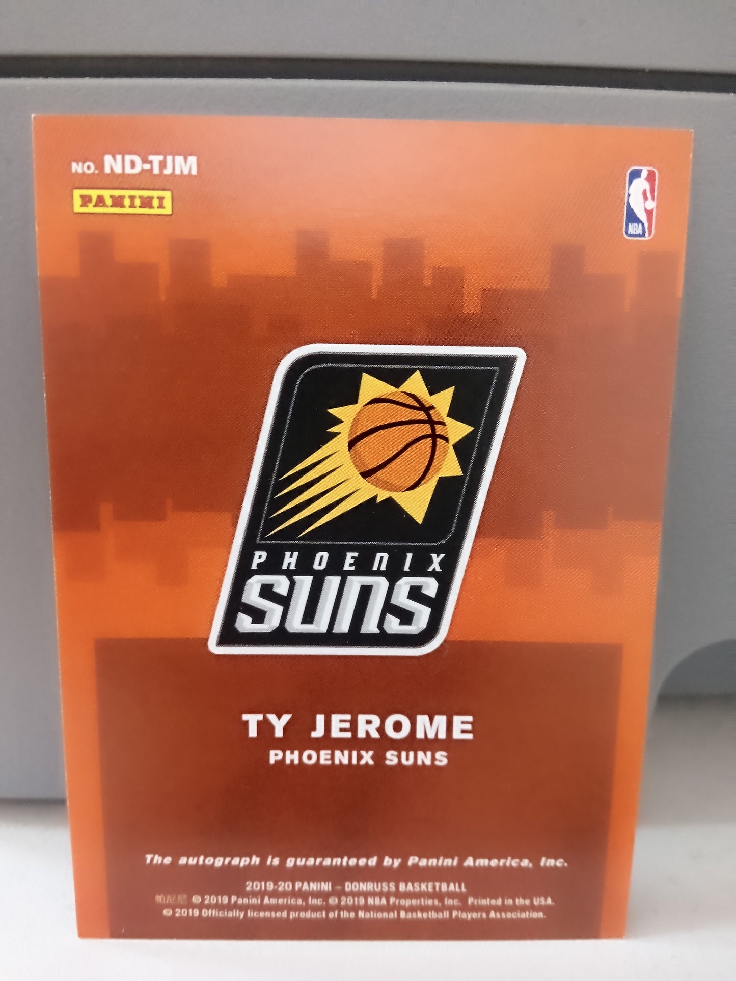 2019-20 Panini Donruss * Ty Jerome * Next Day Rookie Auto #ND-TJM