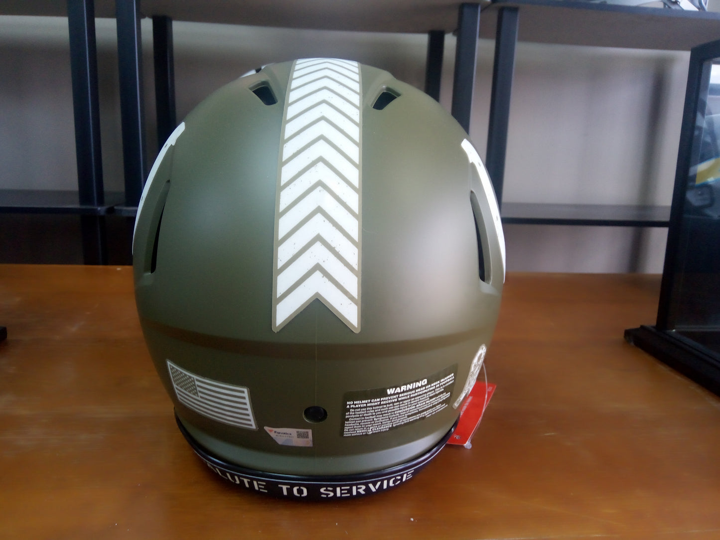 Jonathan Taylor Signed Colts Full-Size Salute To Service Helmet * Fanatics