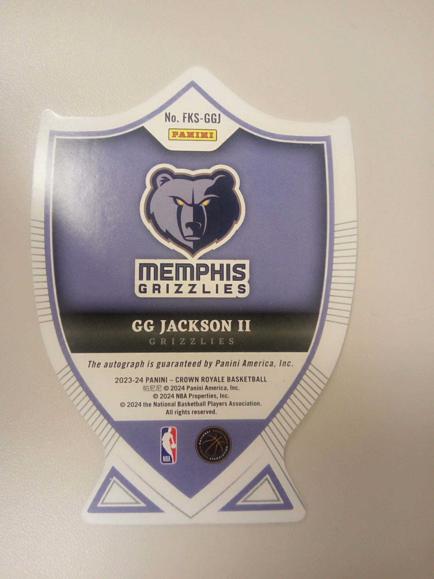 2023-24 Panini Crown Royale * GG Jackson * #44/49 Future Kings #FKS-GGJ
