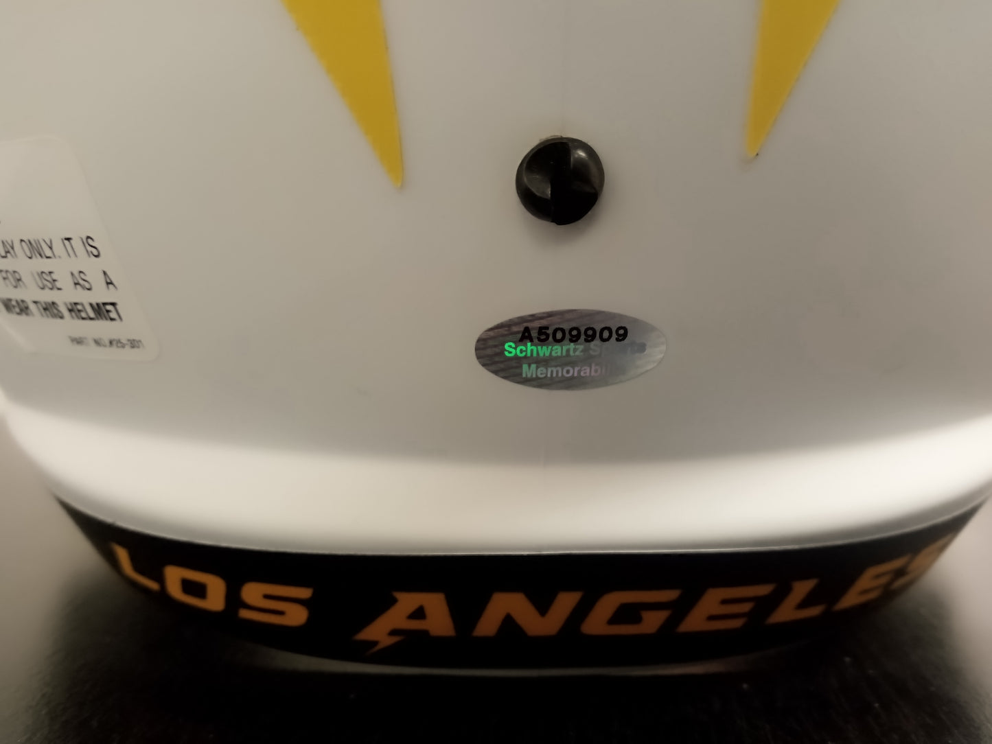 Fouts / Winslow / Joiner Signed Chargers Full Size Helmet