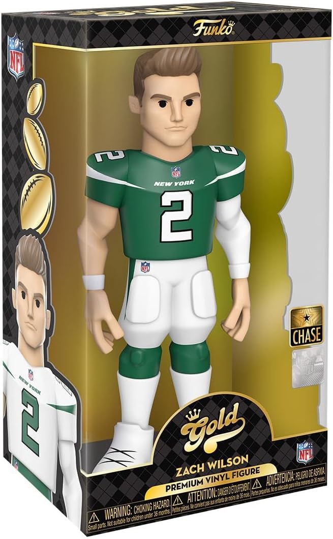 Funko Gold Vinyl: NFL 12" * Zach Wilson
