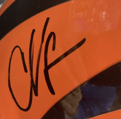 Chad "Ocho Cinco" Johnson Signed Bengals Full-Size Speed Helmet * Beckett