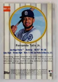 2019 Bowman's Best * Fernando Tatis Jr. * Franchise Favorites RC Refractor #99FF-FTJ