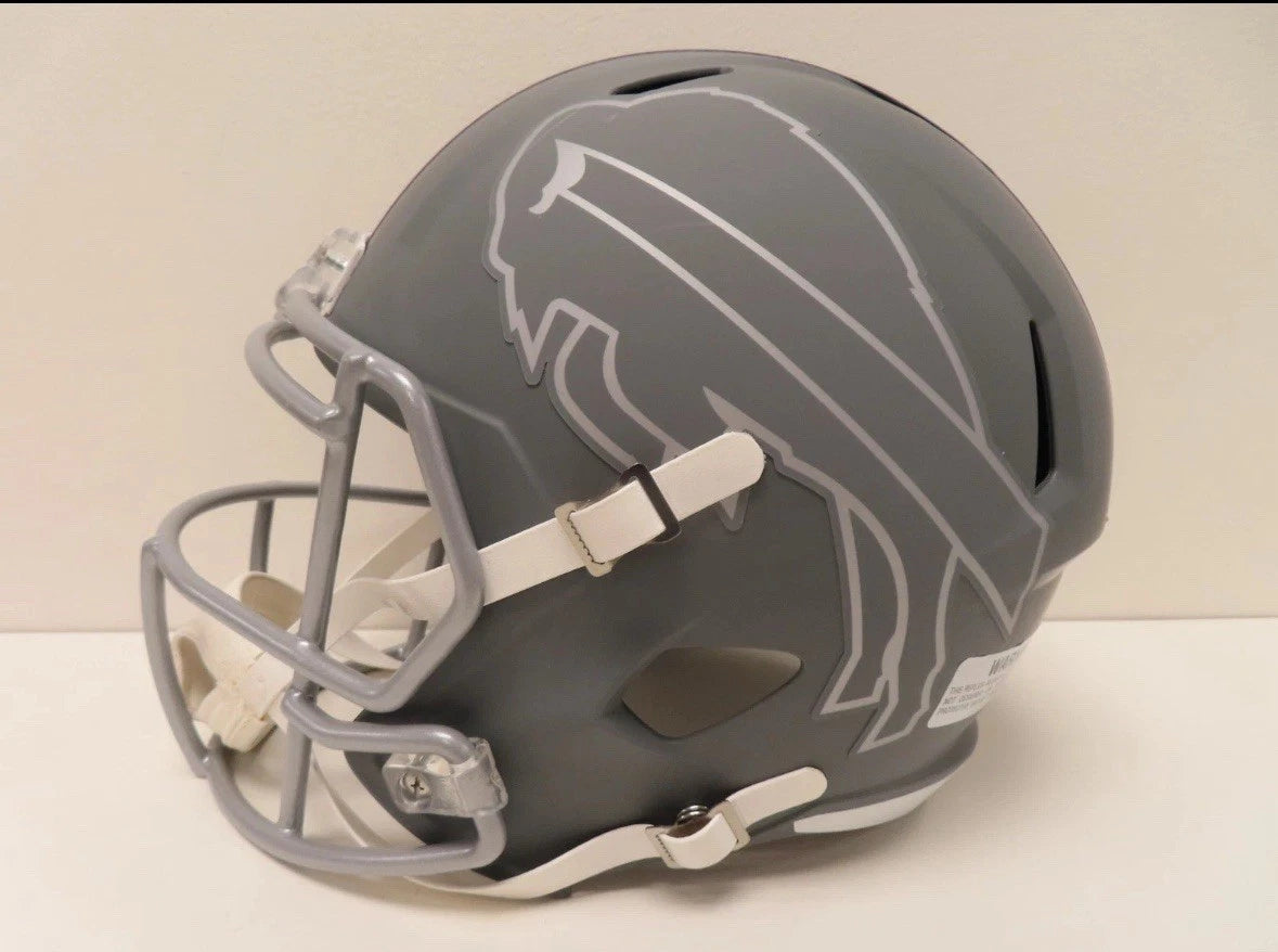 Josh Allen Signed Bills Full-Size Speed Helmet * Beckett