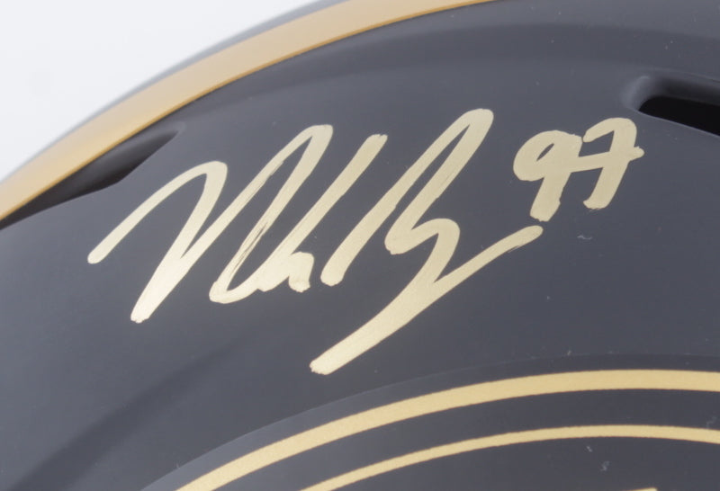 Nick Bosa Signed 49ers Full-Size Eclipse Helmet * Beckett