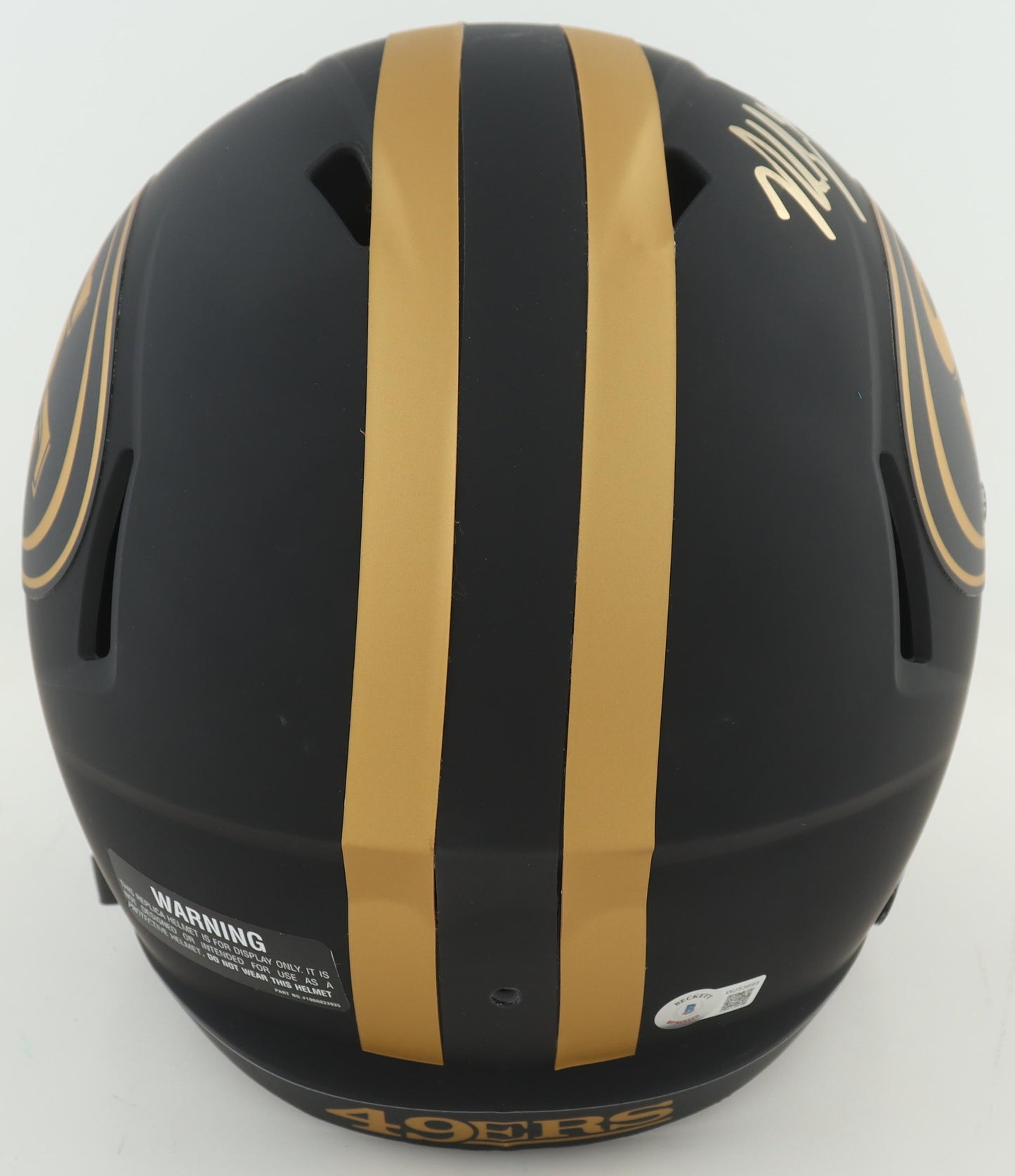 Nick Bosa Signed 49ers Full-Size Eclipse Helmet * Beckett