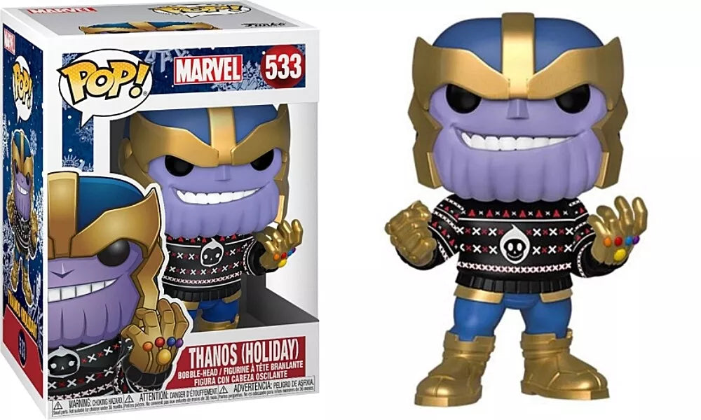 Funko POP! Thanos Bobblehead * Ugly Sweater #533