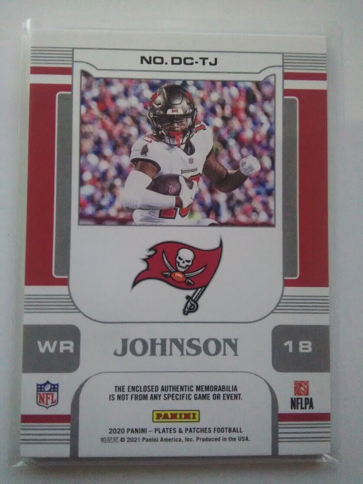 2020 Panini Plates & Patches * Tyler Johnson * #23/99 Double Coverage RC #DC-TJ