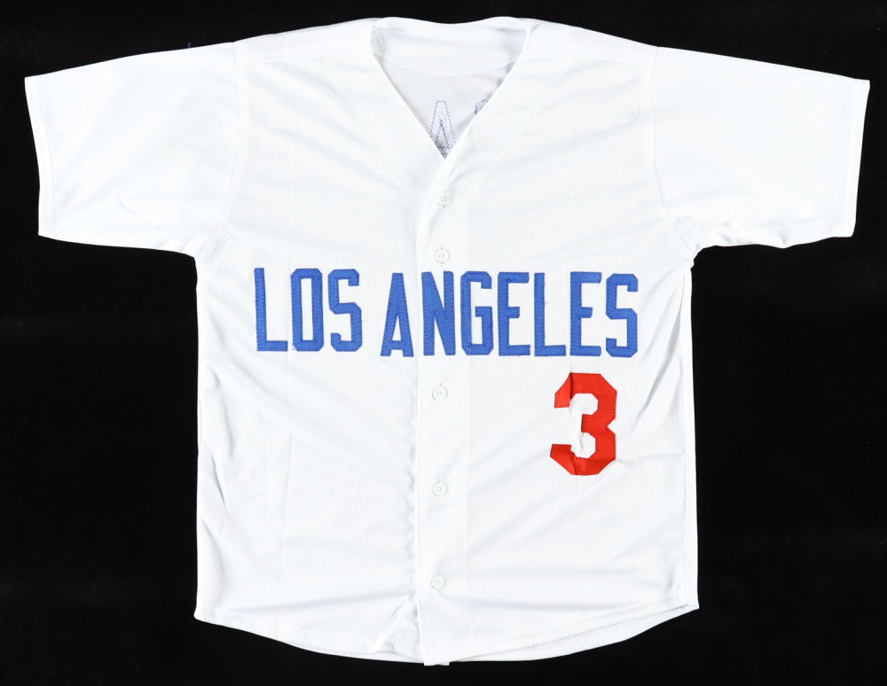 Steve Sax Signed Los Angeles Jersey * JSA