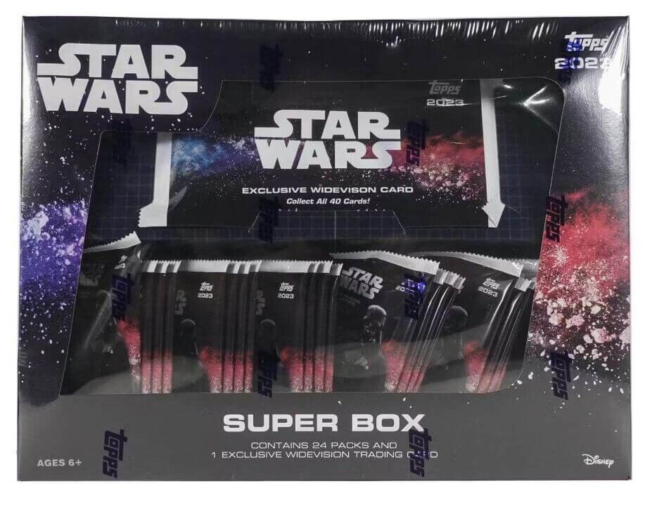 2023 Topps Star Wars Hobby Super Box * Factory Sealed