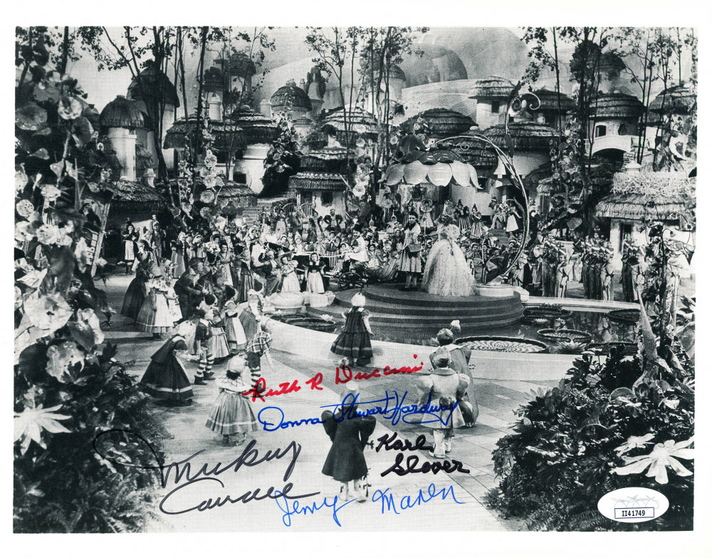 The Wizard Of Oz * Signed 8 X 10 Framed Photo * JSA
