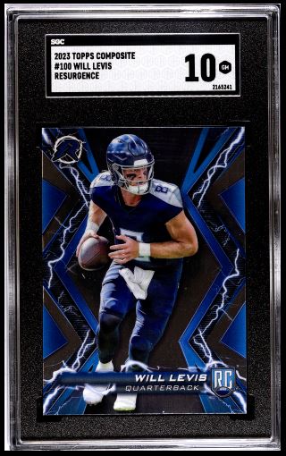 2023 Topps Composite * Will Levis * Resurgence RC #100 * SGC 10