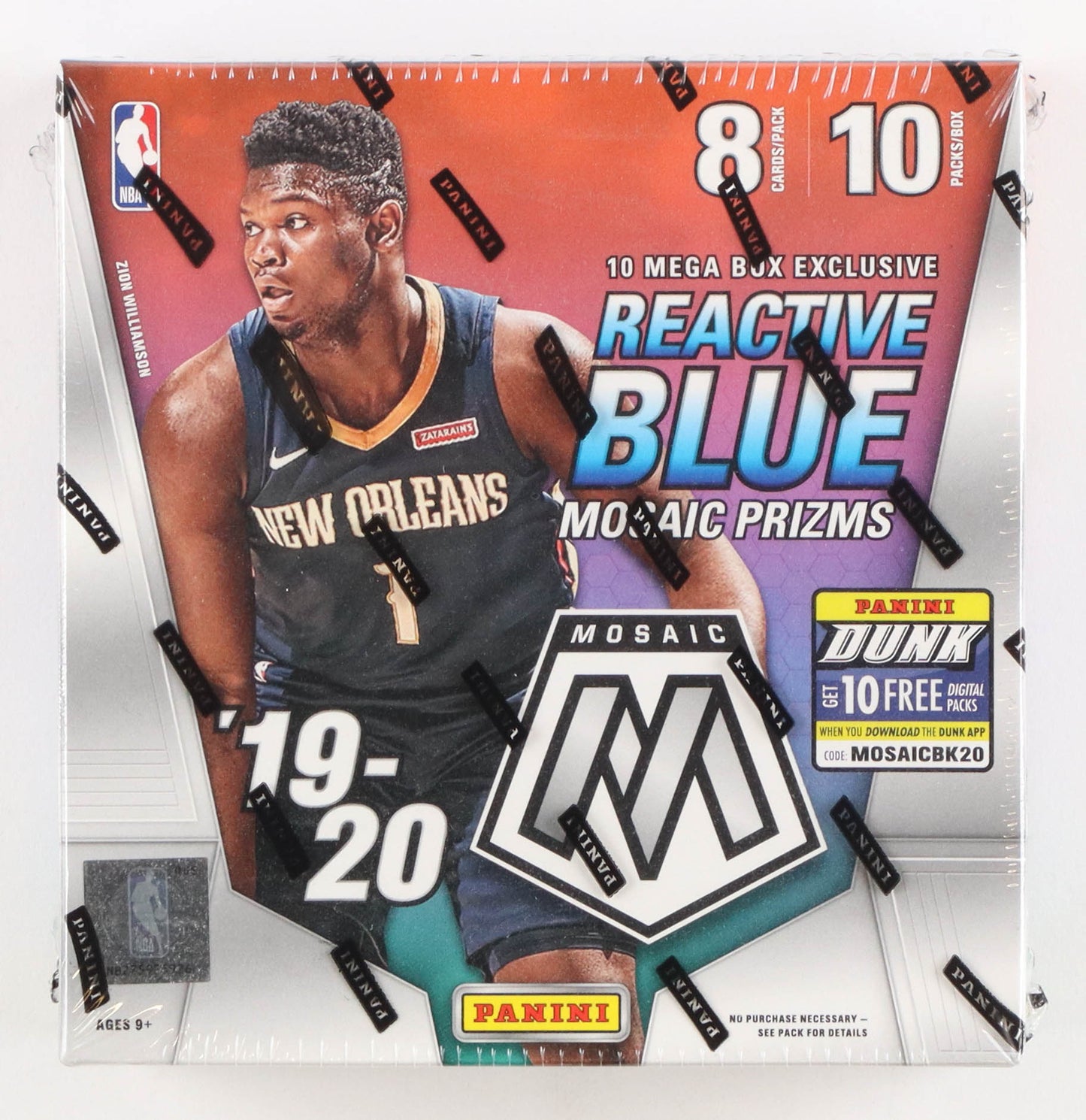 2019-20 Panini Mosaic Basketball Mega * Factory Sealed