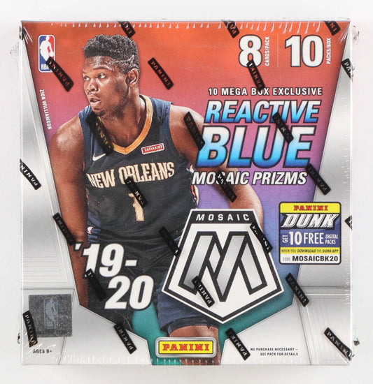 2019-20 Panini Mosaic Basketball Mega * Factory Sealed