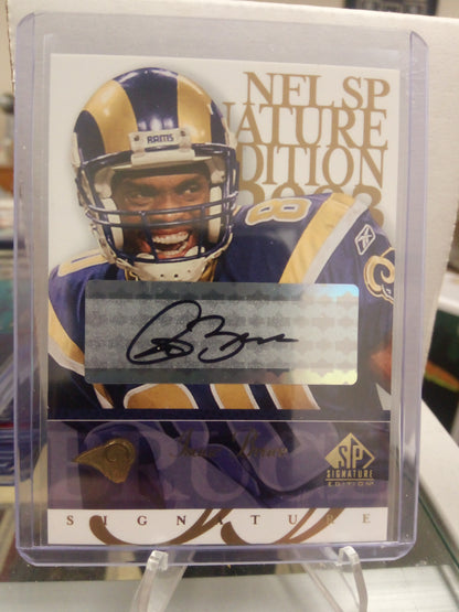 2003 Upper Deck SP * Isaac Bruce * Auto #SE-IB