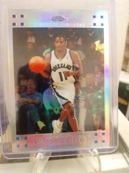 2007-08 Topps Chrome * Mike Conley * #0287/1499 Refractor RC #111