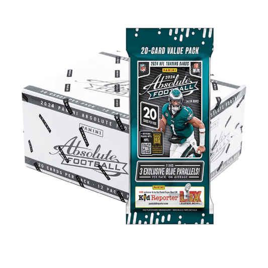 2024 Panini Absolute Football 20 Card Pack - Factory Sealed