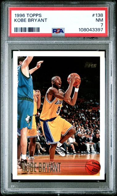 1996 Topps * Kobe Bryant * Rookie #138 * PSA