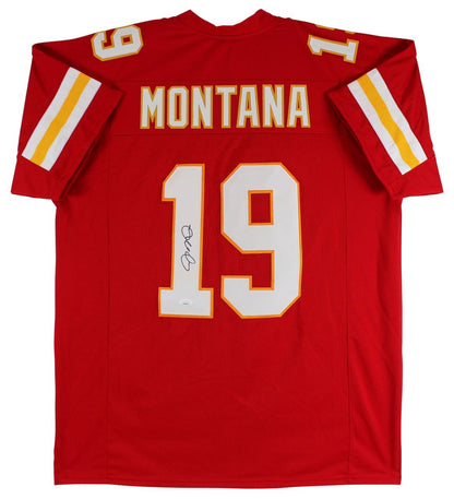 Joe Montana Signed Kansas City Chiefs Jersey * JSA