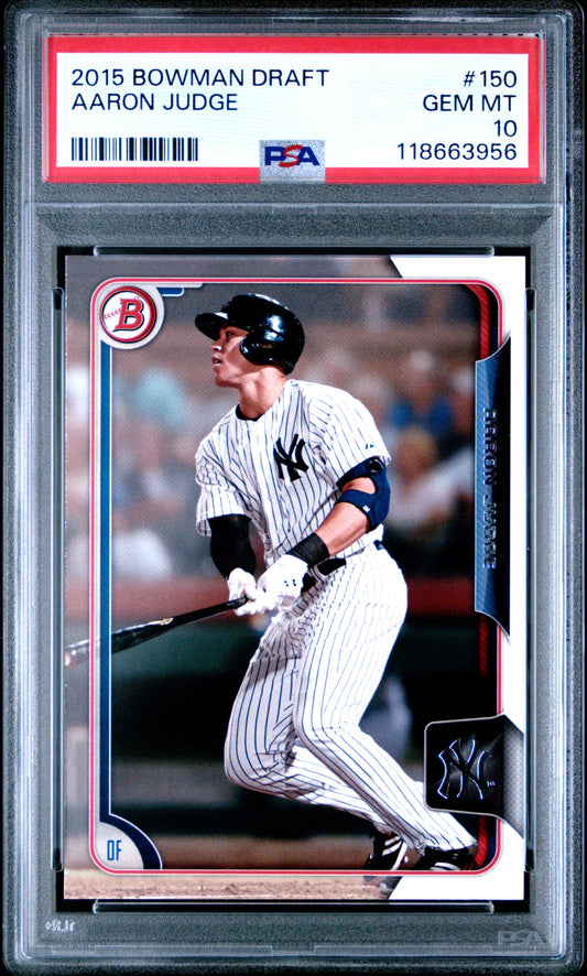 2015 Bowman Draft * Aaron Judge * #150 * PSA 10