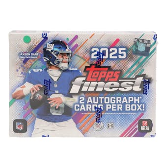 2025 Topps Finest Football - Factory Sealed Hobby Box