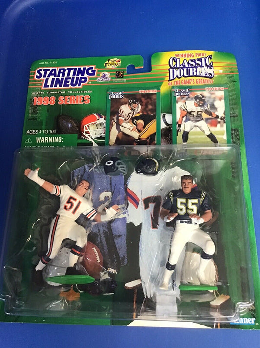 1998 Startling Lineup * Dick Butkus & Junior Seau * Winning Pairs - Classic Doubles