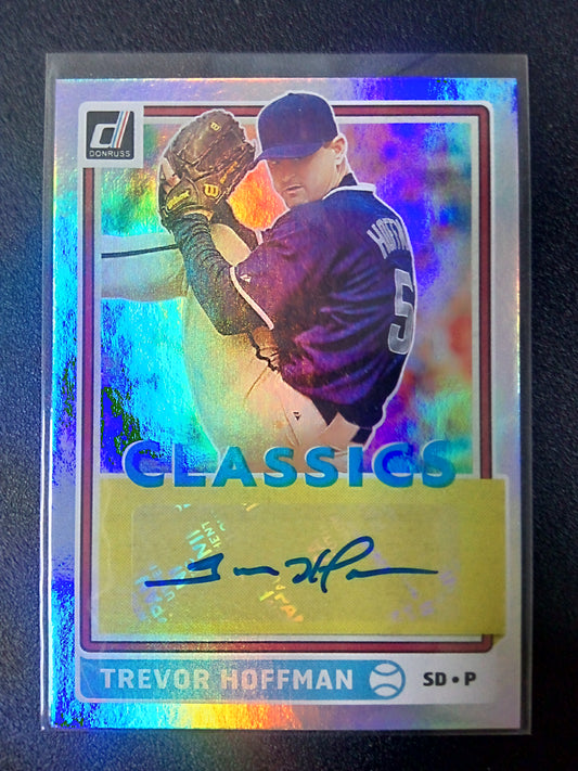 2020 Panini Donruss * Trevor Hoffman * Classics Auto #CA-TH