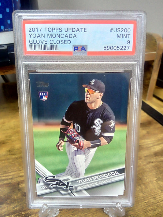 2017 Topps Update * Yoan Moncada * RC #US200 PSA 9