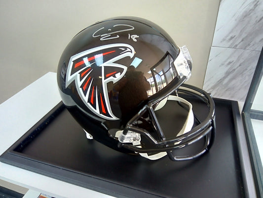 Calvin Ridley Signed Full Size Falcons Helmet