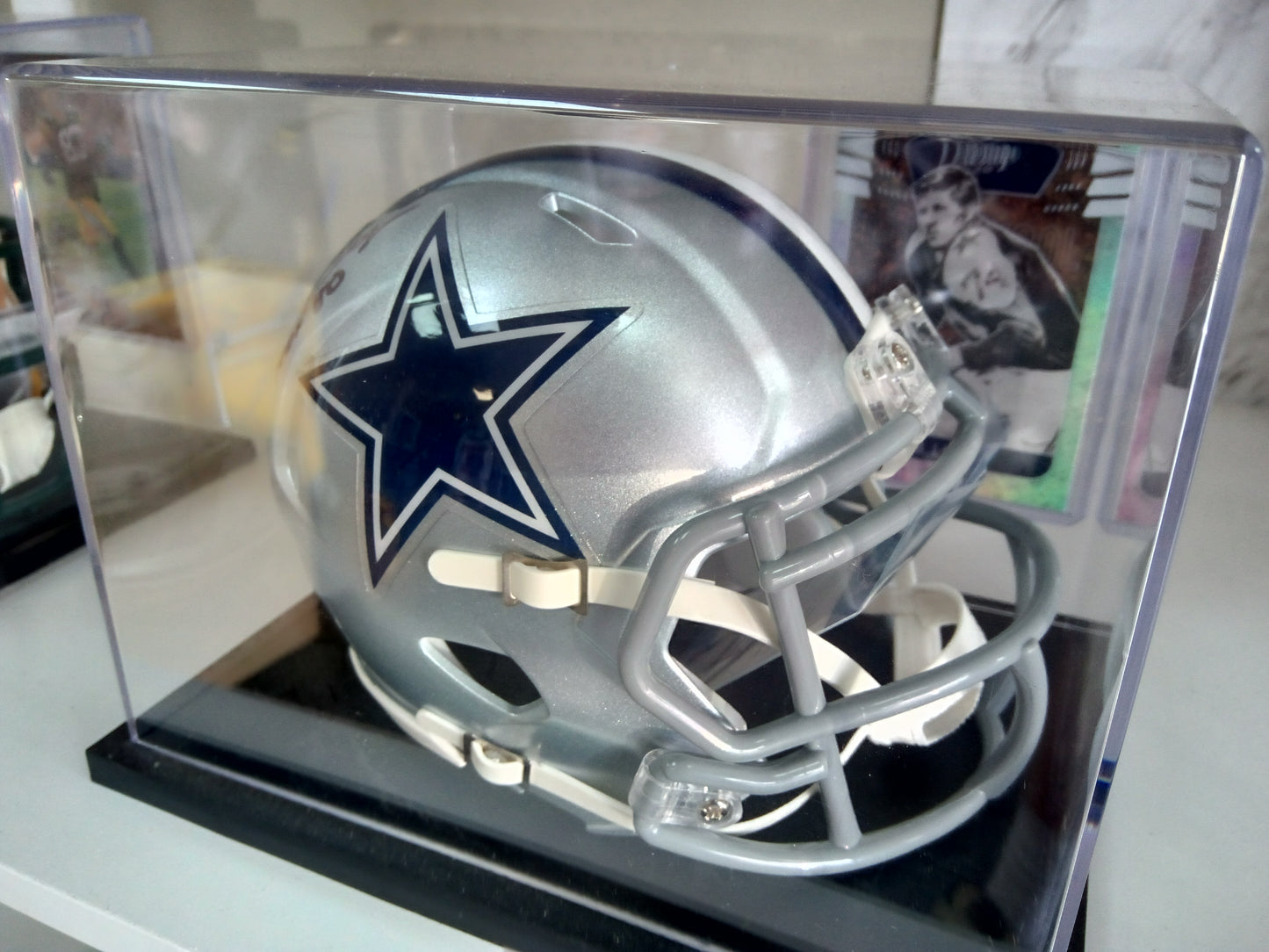 Bob Lilly Signed Cowboys Mini Helmet In Display - $15 OFF