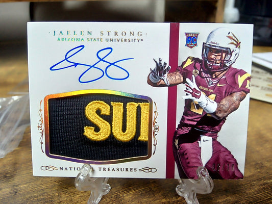 2015 Panini National Treasures * Jaelen Strong * #08/10 RPA #316