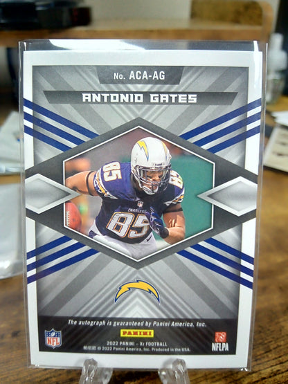 2022 Panini XR * Antonio Gates * #22/49 Acclaimed Autographs #ACA-AG