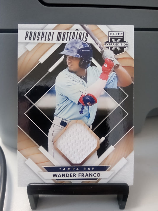 2020 Panini Elite Extra * Wander Franco * Prospect Materials #PM-WF