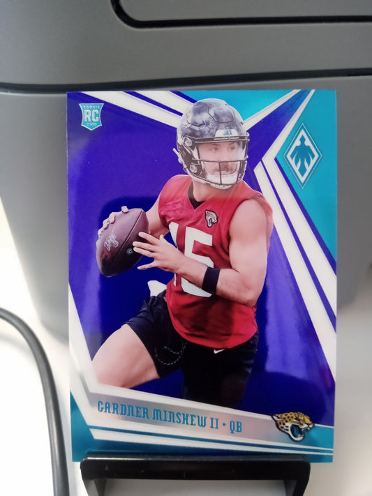 2019 Panini Phoenix * Gardner Minshew * #33/35 Blue RC #166