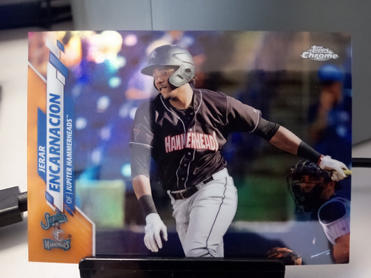 2020 Topps Pro Debut Chrome * Jerar Encarnacion * #03/25 Orange Refractor # PDC-144