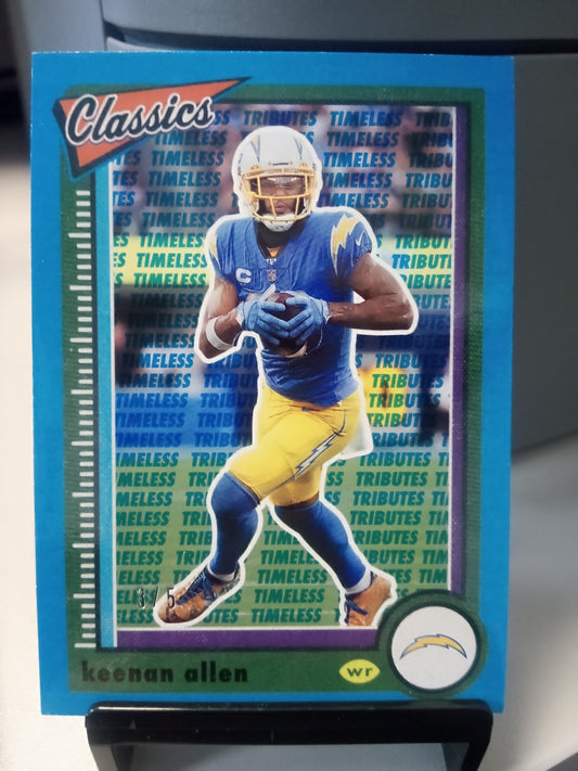 2022 Panini Classics * Keenan Allen * #3/5 Blue #51