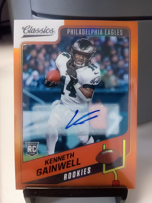 2021 Panini Classics * Kenneth Gainwell * #05/10 RC Auto #189 - $25 OFF