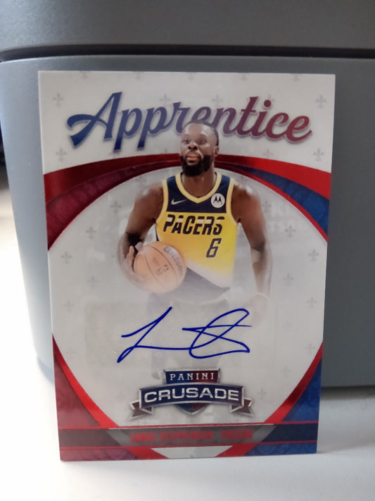 2021-22 Panini Chronicles Crusade * Lance Stephenson * Apprentice Auto #APP-LST