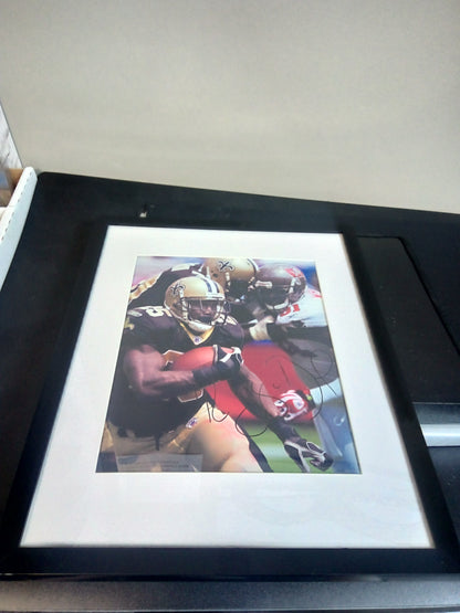 Reggie Bush Signed Saints 8 X 10 Framed Photo - $25 OFF