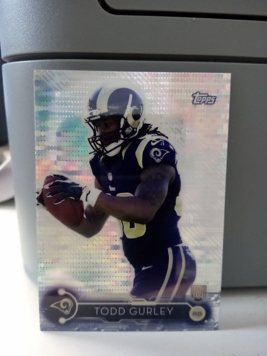 2015 Topps Mega * Todd Gurley * #97/99 Chrome Pulsar RC #4 - $10 OFF