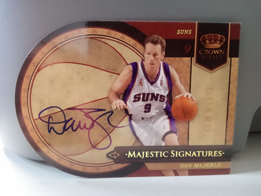 2009-10 Panini Crown Royale * Dan Majerle * #100/199 Majestic Signatures #DLM